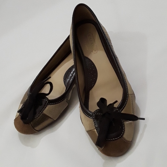 Coach Jasmine Patchwork Ballet Flats - Picture 5 of 12